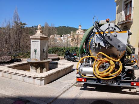 El Ayuntamiento pone a punto las fuentes en toda la ciudad
