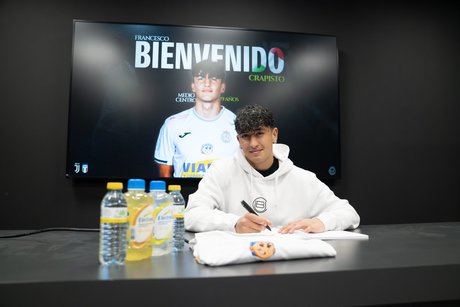 El Conquense incorpora al joven talento italiano Francesco Crapisto cedido por la Juventus