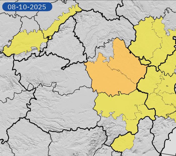 Activado el METEOCAM en Cuenca por riesgo de fuertes lluvias y tormentas