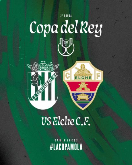 El Quintanar del Rey se medirá al Elche en la segunda ronda de la Copa del Rey