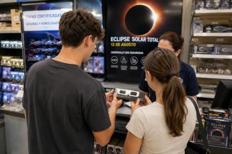La Junta ofrece recomendaciones para evitar lesiones oculares durante el eclipse solar total