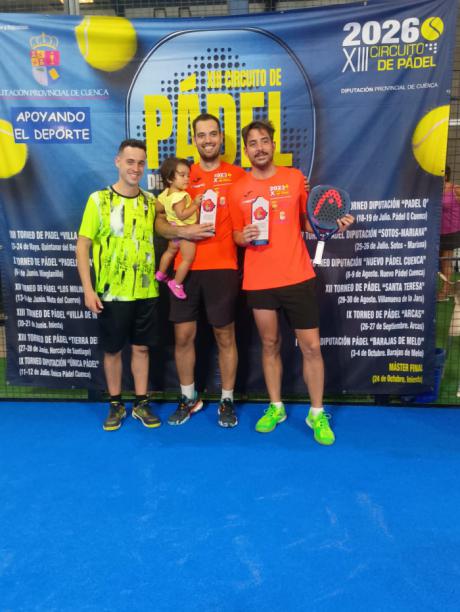 Tres categorías y 52 jugadores protagonizan la novena parada del Circuito de Pádel Diputación