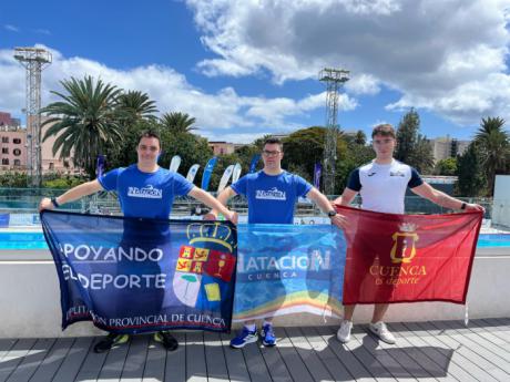 Alfonso y Paco, subcampeones de España en el Campeonato de Natación FEDDI 2025
