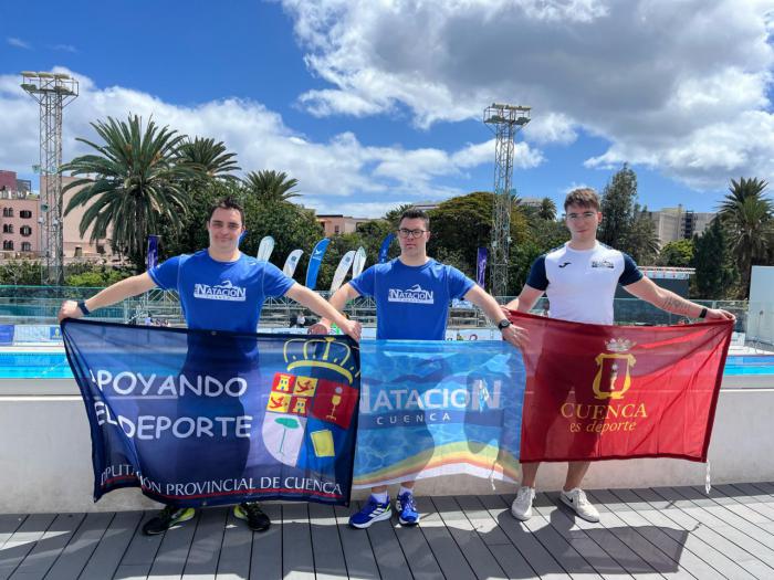 Alfonso y Paco, subcampeones de España en el Campeonato de Natación FEDDI 2025