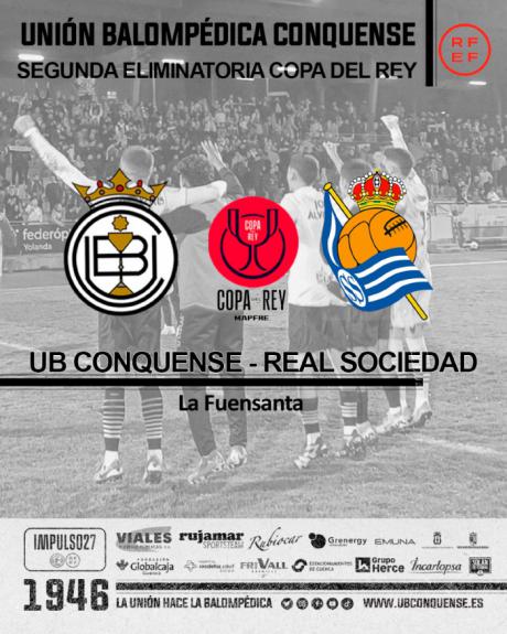 La Unión Balompédica Conquense se medirá a la Real Sociedad en la Copa del Rey