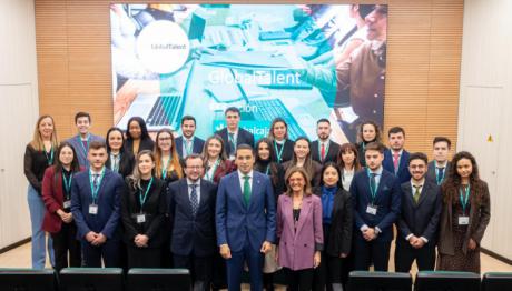 Globalcaja incorpora a 23 jóvenes profesionales en la 8ª edición de su programa de alta capacitación Globaltalent