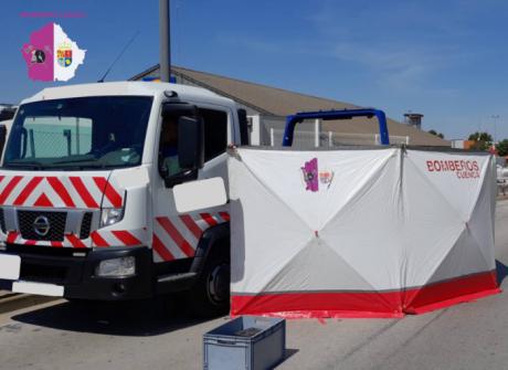 Muere un hombre de 56 años atropellado por una grúa en Tarancón