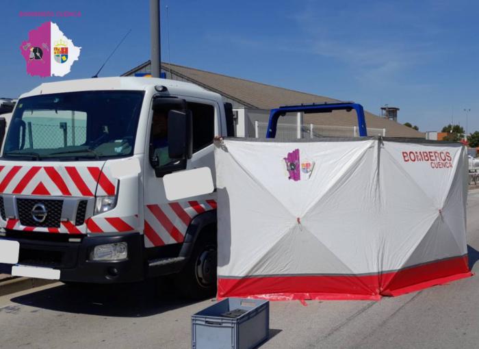 Muere un hombre de 56 años atropellado por una grúa en Tarancón