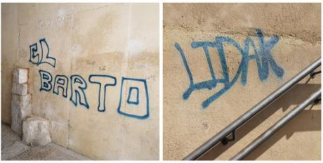 Hasta 1.500 euros por pintar un graffiti en el Jardín de los Poetas