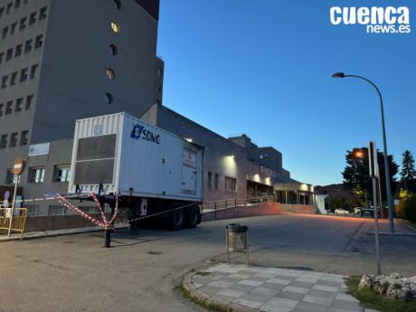 Un grupo electrógeno garantiza el funcionamiento total del Hospital Virgen de la Luz