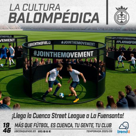La Fuensanta acogerá la primera edición de la Cuenca Street League, una competición con partidos 1vs1 y 2vs2