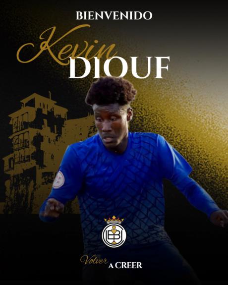 Kevin Diouf, nuevo fichaje de la UB Conquense para las dos próximas temporadas