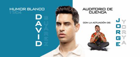David Suárez y Jorge Yorya aterrizan en Cuenca con su gira ‘Humor Blanco’