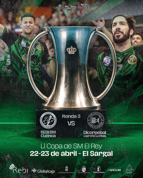 El BM Cuenca se cita con el Logroño en un duelo de máxima exigencia en la Copa del Rey