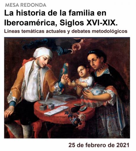 El Seminario de Historia Social de la Población analizará la familia iberoamericana en los siglos XVI-XIX