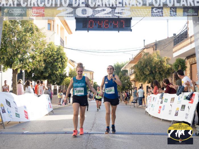 M.ª Jesús Algarra y Alfonso Martínez se imponen en la XXIV Carrera Popular “Villa de Honrubia”