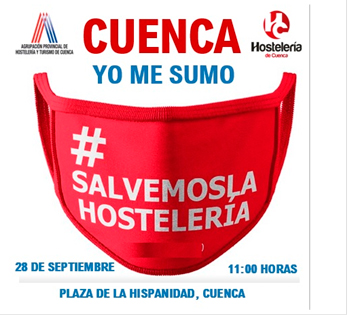 La hostelería de Cuenca se concentra este lunes para pedir ayudas