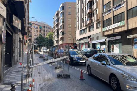 Las obras en el entorno del Xúcar obligan a cortar un carril hacia calle Cervantes