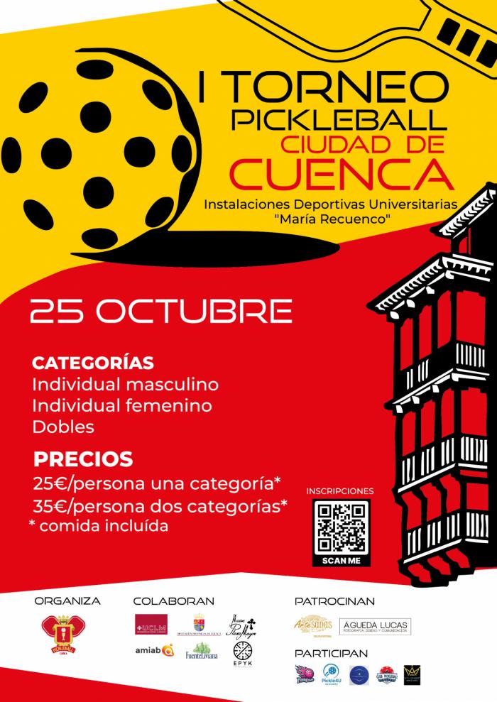 El Club Pickleball Cuenca organiza su primer torneo nacional en su primer año de vida