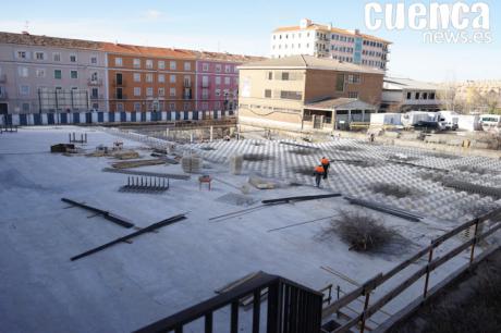 El Ayuntamiento prevé la finalización de las obras del parking de Astrana Marín para el mes de junio