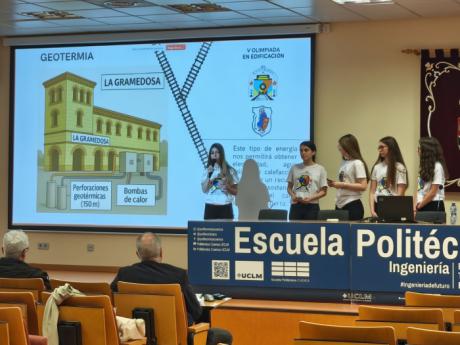El IES Alfonso VIII y el IES Albasit ganan la Olimpiada de Ingeniería en la Edificación de la UCLM