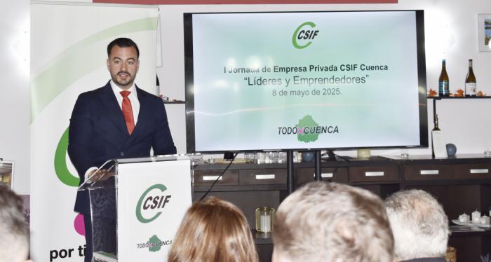 CSIF Cuenca tiende puentes entre empresariado, trabajadores y delegados sindicales en la I Jornada Empresa Privada ‘Líderes y Emprendedores’