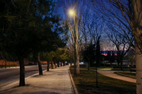 Tolón inaugura el nuevo alumbrado público de la calle Río Bullaque que mejora la seguridad vial y reduce el consumo