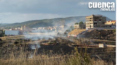 Extinguido el incendio en los terrenos de ADIF