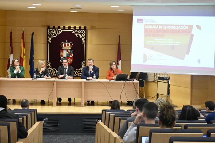 La UCLM celebra en Cuenca una jornada para sensibilizar al estudiantado de la importancia de la economía social como opción laboral
