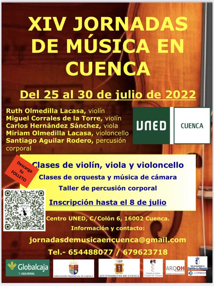 Arrancan las XIV Jornadas de Música en Cuenca con conciertos gratuitos en el Auditorio y la Diputación