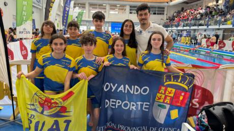 El SVAT cierra la temporada de piscina con una destacada actuación en el Campeonato de España cadete