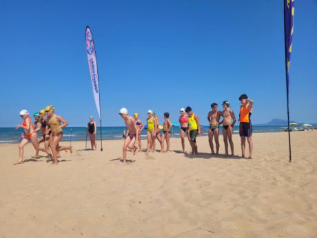 El Club Guardavidas Cuenca organiza el VI Campus Provincial de Salvamento y Socorrismo en la playa de Piles