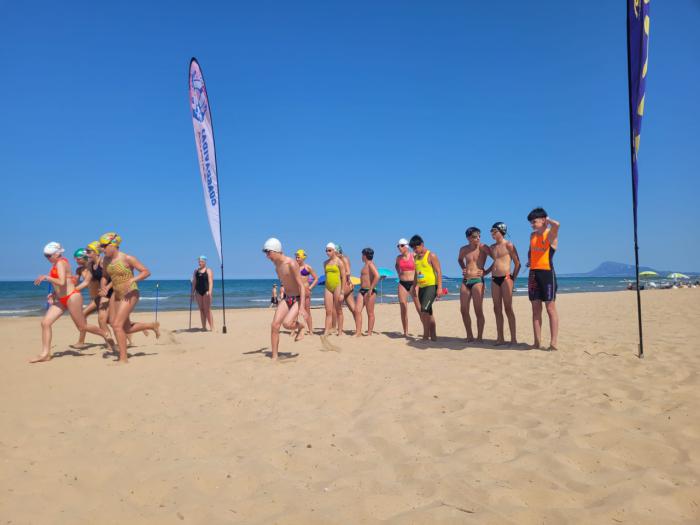 El Club Guardavidas Cuenca organiza el VI Campus Provincial de Salvamento y Socorrismo en la playa de Piles