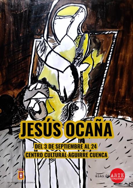 El Centro Cultural Aguirre acoge la exposición “Del mismo signo” de Jesús Ocaña dentro de los “Días de Arte Conquense”