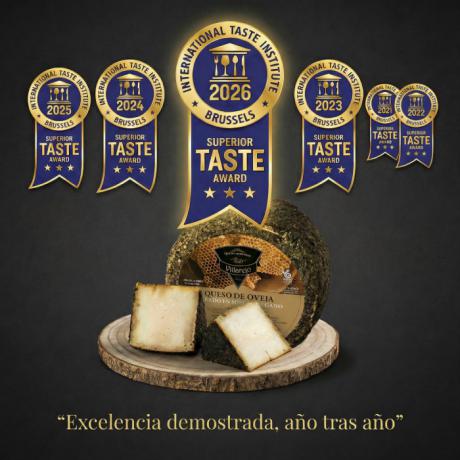 Quesos Villarejo logra por sexto año consecutivo la máxima distinción en los Superior Taste Awards de Bruselas
