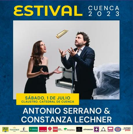 Escenario de lujo para Estival clásico: Antonio Serrano y Constanza Lechner en la Catedral