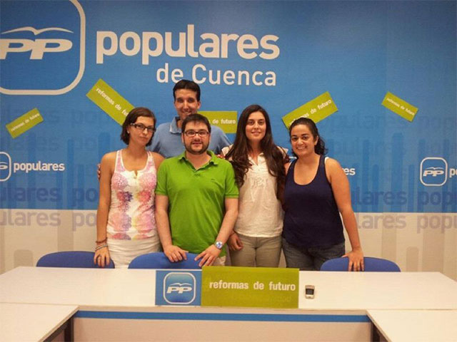 Los jóvenes de NNGG reprueban las actitudes machistas y vejatorias de Caballero hacia una diputada regional del PP, por ser joven y mujer