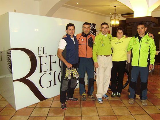 Una cena con Nuria Dominguez sirve de preámbulo a la X Carrera de Montaña de Cuenca
