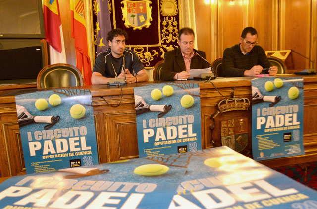 La Diputación celebrará este año su primer Circuito de Pádel