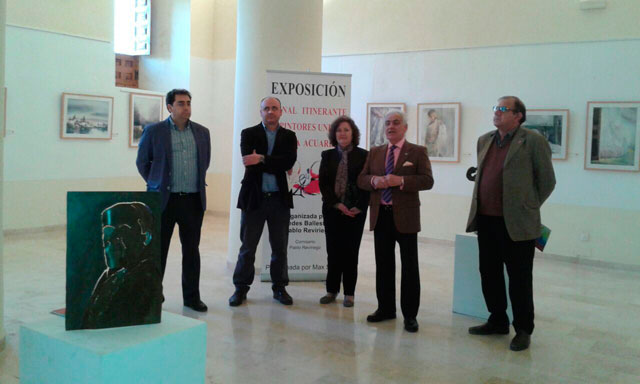 La Sala de Columnas del Museo Florencio de la Fuente acoge la exposición “20 Pintores Unidos por la Acuarela”