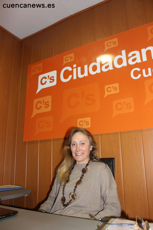 'De aquí no me mueven así como así', María Jesús Amores, candidata de Ciudadanos a la Alcaldía de Cuenca