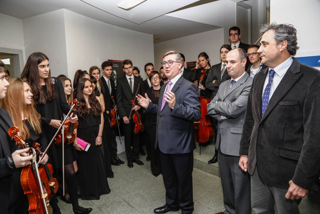Marín: “La Joven Orquesta de Castilla-La Mancha refleja la vocación musical de nuestra región”