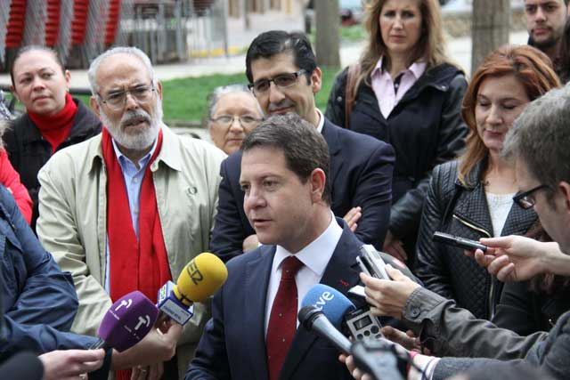 García-Page: 'Mi reconocimiento a los trabajadores de RTVCM que están luchando por la dignidad profesional y por la dignidad informativa de esa empresa'