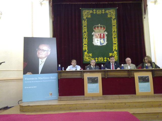 La figura del periodista y escritor Florencio Martínez  Ruiz fue homenajeada por la Diputación