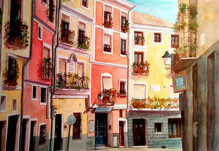 La ‘Luz y color’ de los cuadros de Pepe Checa llegan a Cuenca