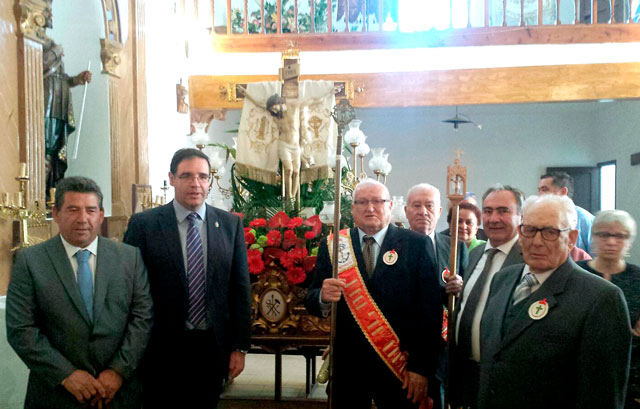 Prieto acompañó a los vecinos de Villalgordo del Marquesado y Alcázar del Rey en sus fiestas de mayo