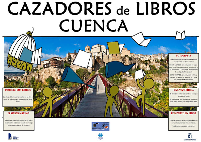 Cazadores de libros, una nueva iniciativa de fomento de la lectura en Cuenca