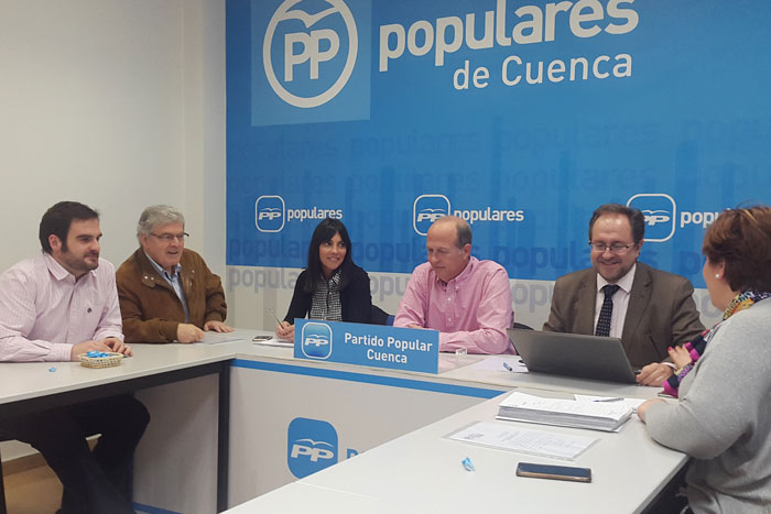 El COC proclama oficialmente a Benjamín Prieto como candidato único para la Presidencia del PP de Cuenca