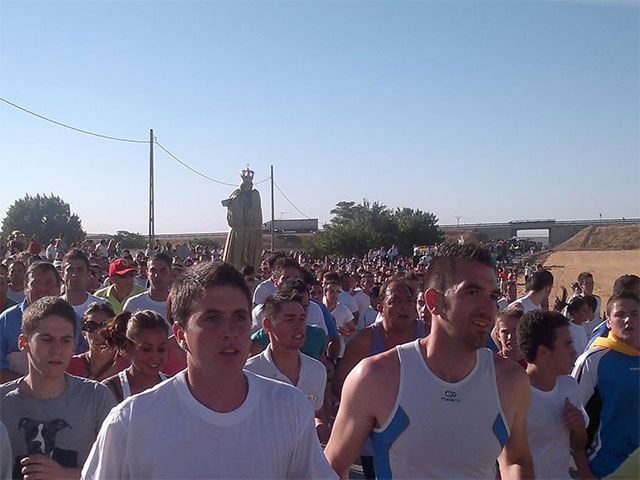 Los moteños celebran su tradicional Traída de la Virgen de Manjavacas