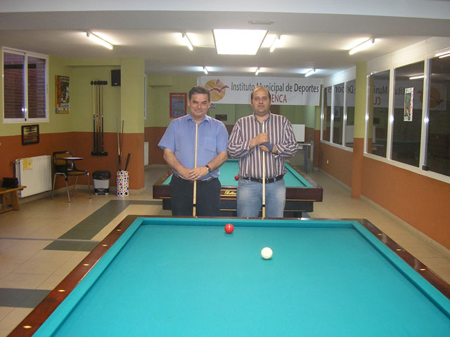 Concluye la eliminatoria de octavos de final en el open de San Julián de billar a tres bandas